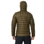 ژاکت الیاف دولومیت، مردانه- DOLOMITE JACKET HOOD M'S GARD رنگ burnished green (2)